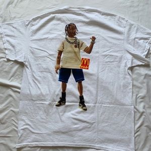 Travis Scott X McDonalds Action Figure T-Shirt